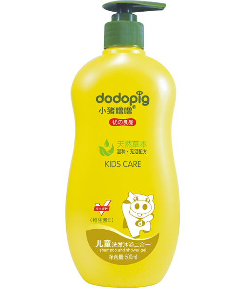 小豬嚕嚕兒童洗發(fā)沐浴二合一(維生素E)500ml