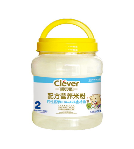 瑞貝聰活性胚芽DHA+ARA金槍魚營養(yǎng)米粉2段