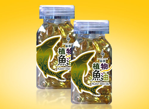 晶康植物魚(yú)油a-亞麻酸油軟膠囊
