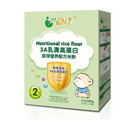貝康意佳3A乳清高蛋白胚芽營(yíng)養(yǎng)米粉
