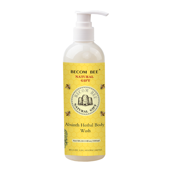 貝康小蜜蜂苦艾草本沐浴露