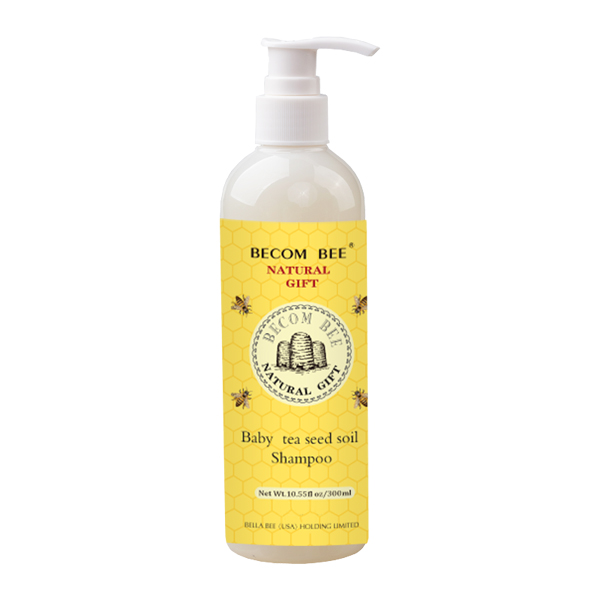 貝康小蜜蜂嬰兒茶籽油無淚洗發(fā)露