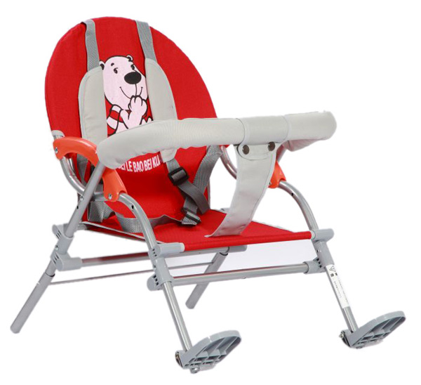 小貝樂(lè)自行車(chē)兒童安全座椅A-01紅色