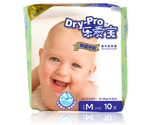 樂愛寶透氣紙尿褲M碼