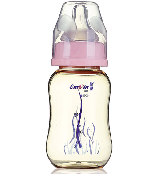 �ʋ�PPSU��(bi��o)�ڈA��С��ƿ120ml�ۼtɫ