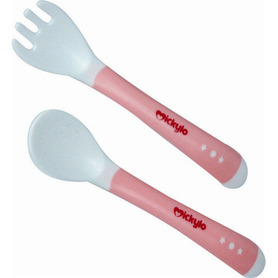 米奇樂雙色湯叉匙