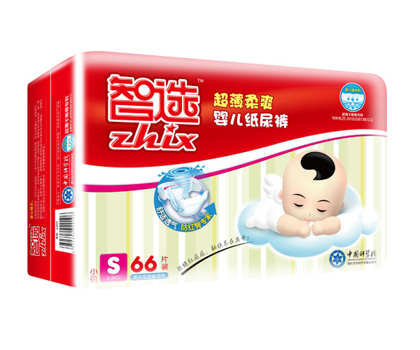 智選超薄柔爽嬰兒紙尿褲S