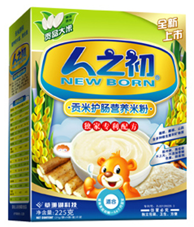人之初嬰幼貢米護(hù)腸營(yíng)養(yǎng)米粉盒裝