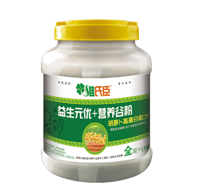 維氏臣益生元優(yōu)+營(yíng)養(yǎng)谷粉胡蘿卜高蛋白配方
