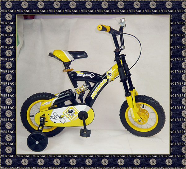 機(jī)器貓戰(zhàn)神12寸黃自行車(chē)