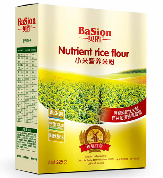 貝勝核桃紅棗小米營養(yǎng)米