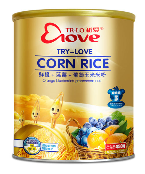 稚愛(ài)鮮橙+藍(lán)莓+葡萄玉米米粉3段