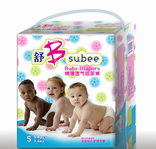 舒B棉薄透氣紙尿褲S54