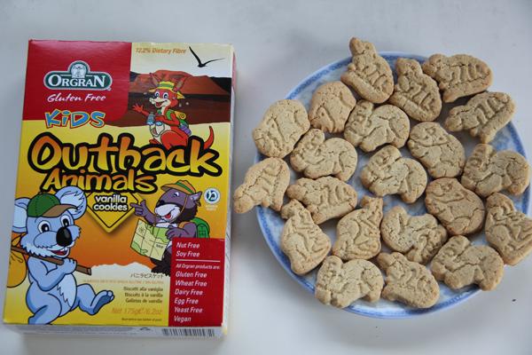 澳洲特色動物兒童無敏香草味盒裝餅干