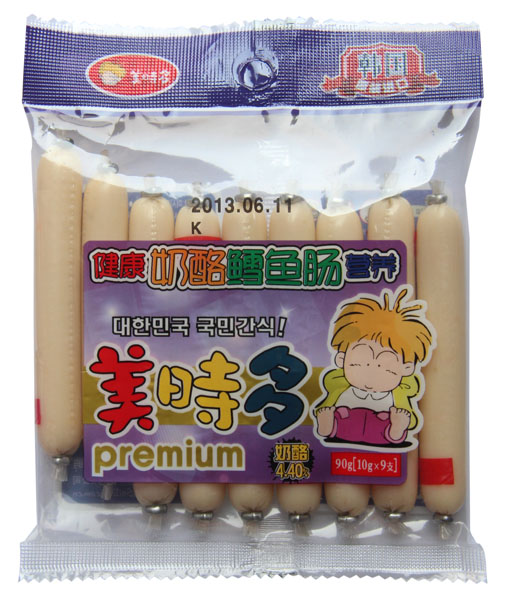 美時多奶酪魚腸90g