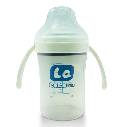 樂(lè)樂(lè)寶貝嬰幼兒帶炳直立奶瓶
