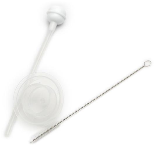 巴巴貝爾寬口徑自動奶瓶吸管組