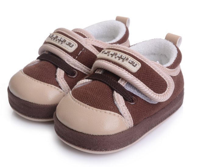 娜拉寶休閑時尚嬰兒鞋NA1085啡色1