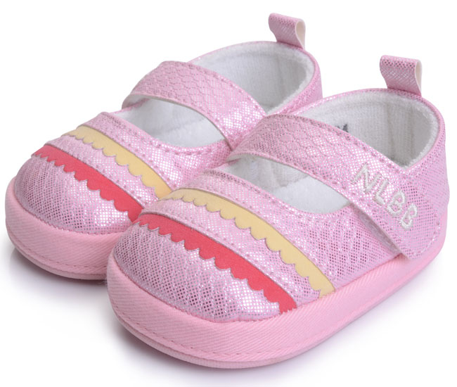 娜拉寶時尚溫馨嬰兒鞋NA1084粉紅