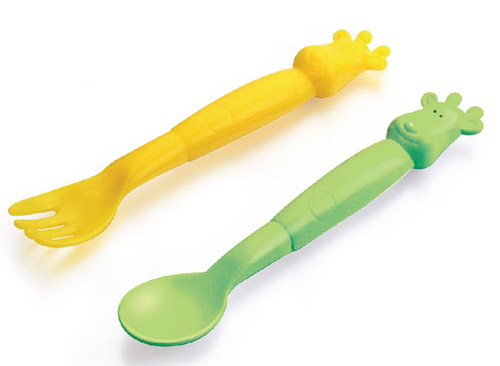 愛(ài)樂(lè)寶長(zhǎng)頸鹿匙叉套裝