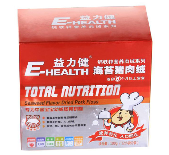 益力健幼兒寶寶海苔豬肉松