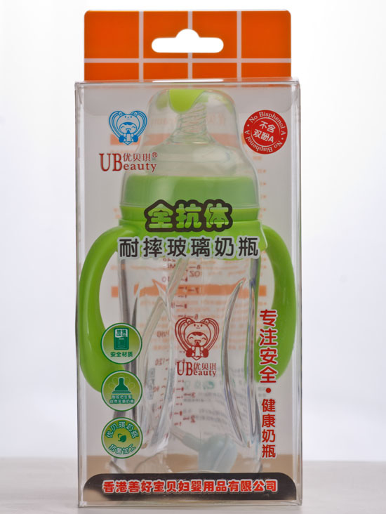 優(yōu)貝琪全抗體耐摔玻璃240ml
