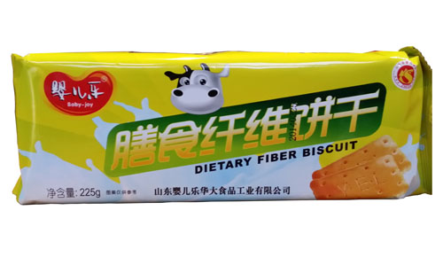 嬰兒樂膳食纖維餅干225g