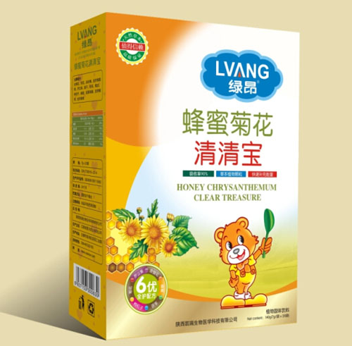 綠昂蜂蜜菊花清清寶