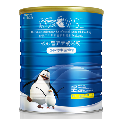賦媽咪DHA益生菌護(hù)暢核心營養(yǎng)素奶米粉全段