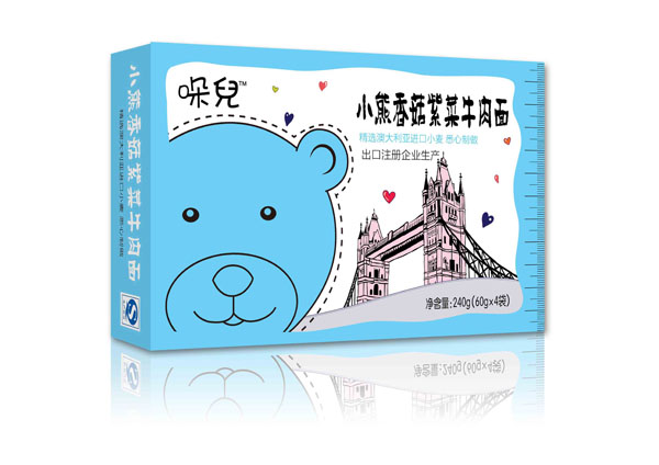 哚兒嬰幼兒小熊香菇紫菜牛肉面