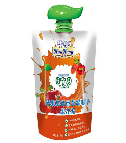 華亨蘋(píng)果草莓番茄胡蘿卜果汁泥