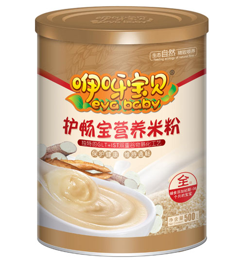 咿呀寶貝護(hù)腸寶營(yíng)養(yǎng)米粉聽裝