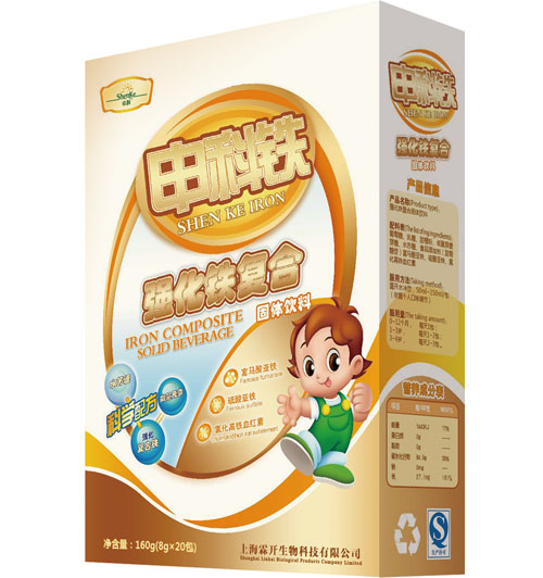 申科鐵強化鐵復合固體飲料