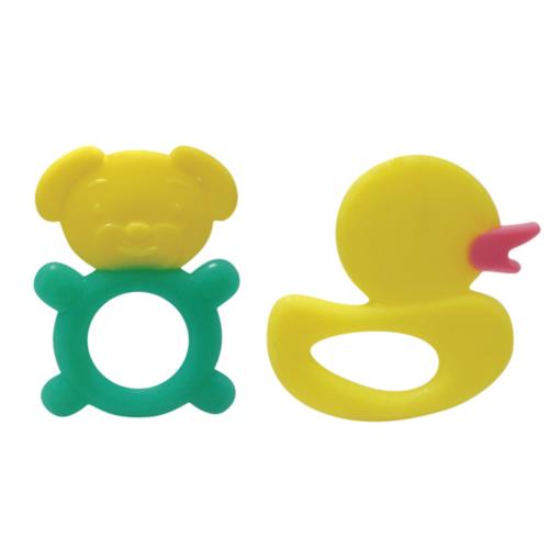 可娃趣味動(dòng)物硅膠牙膠