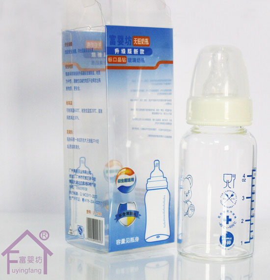 富嬰坊高硼硅標口120mL玻璃奶瓶