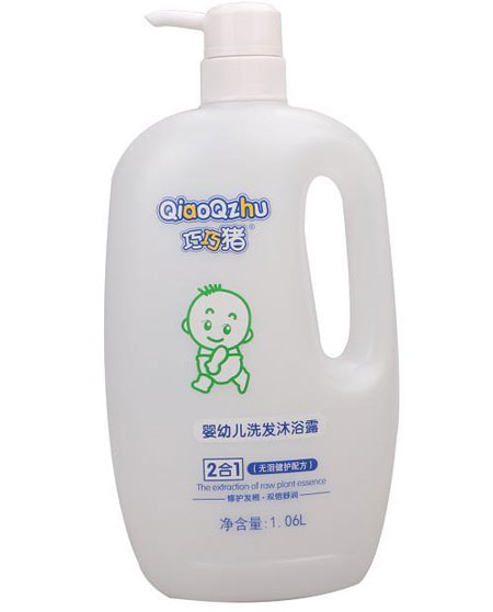 巧巧豬二合一嬰幼兒洗發(fā)沐浴露