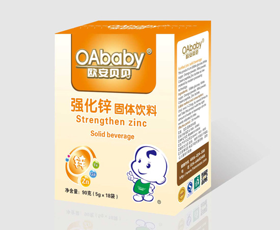 歐安貝貝強化鋅固體飲料