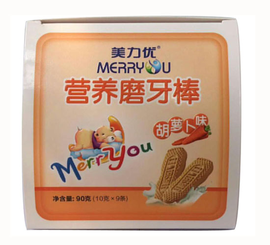 美力優(yōu)胡蘿卜味營養(yǎng)磨牙棒