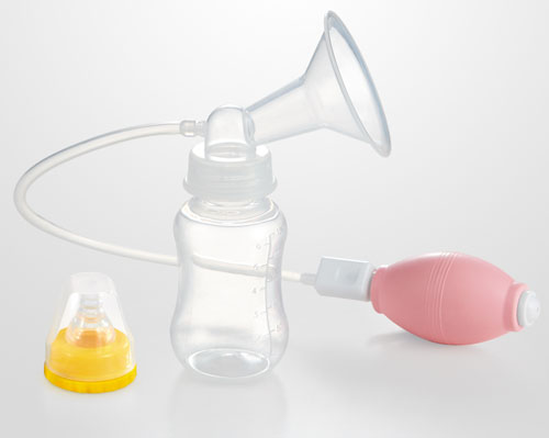 UU·KING高級手握吸奶器紅色