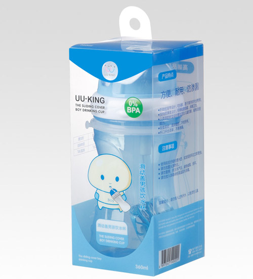 UU·KING滑動蓋男孩男孩飲水杯包裝