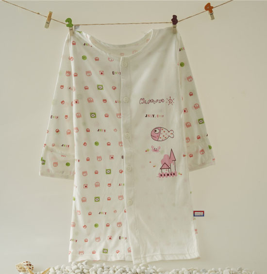 金色小魚麻塞爾纖維單面小魚護(hù)手長(zhǎng)袍