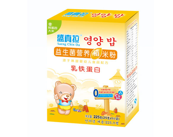 盛真拉益生菌乳鐵蛋白營(yíng)養(yǎng)稻米粉(盒)