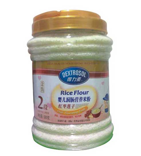 得力素紅棗蓮子?jì)雰簼?rùn)腸營(yíng)養(yǎng)米粉