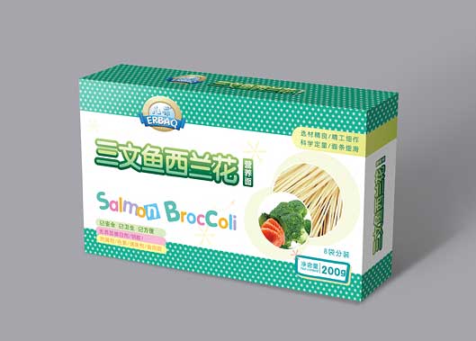 兒葆三文魚西蘭花營(yíng)養(yǎng)面