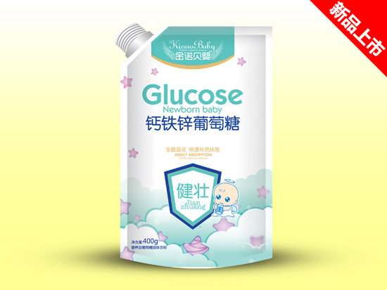 金諾貝嬰葡萄糖袋裝-鈣鐵鋅