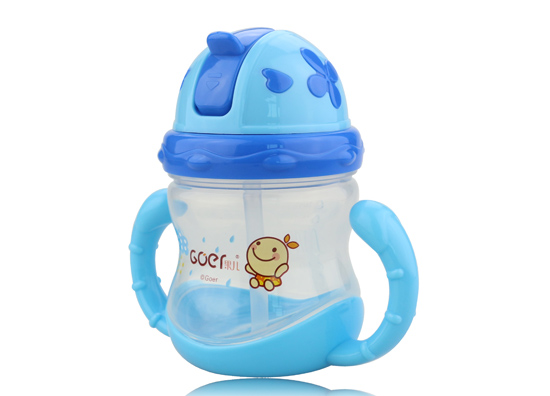 果兒滑蓋太空杯(PP彩盒)藍(lán)色