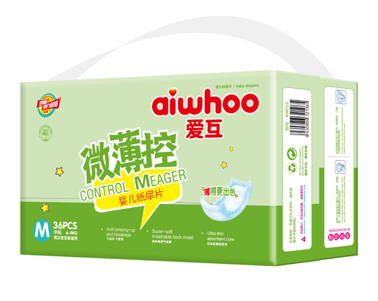 愛(ài)互微薄控紙尿片M36片