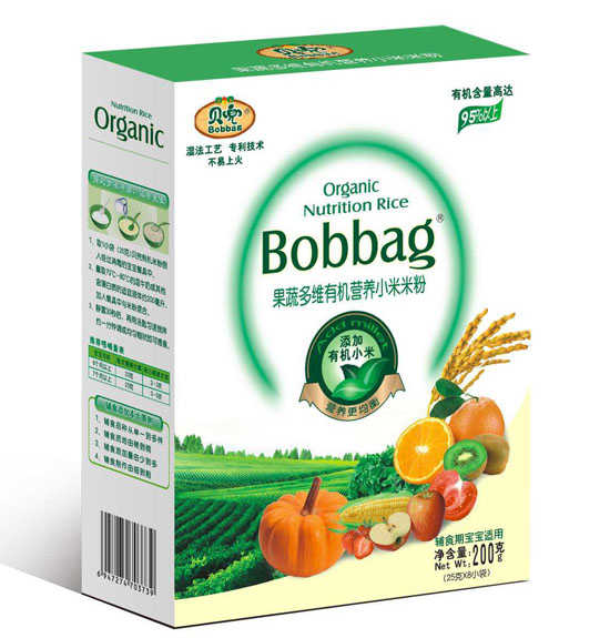 貝兜果蔬多維有機(jī)營養(yǎng)小米米粉