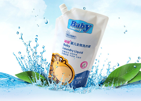 知嬰嬰兒全效洗衣液1