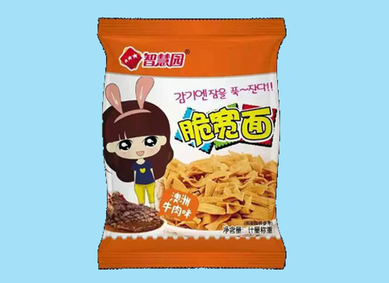 智慧園脆寬面澳洲牛肉味